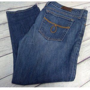 Lucky Brand Jeans | Dark Wash Lola Ankle Crop Size 14/32